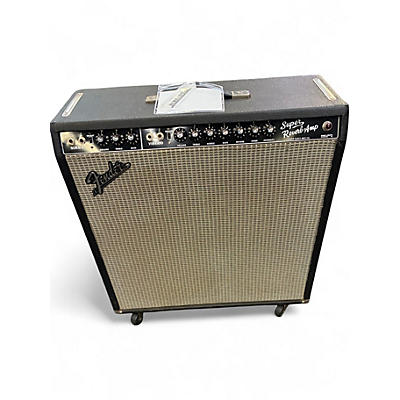 Used Fender Super Reverb 4x10 Tube Guitar Combo Amp