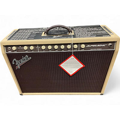 Used Fender Super Sonic 60 60W 1x12 Tube Guitar Combo Amp