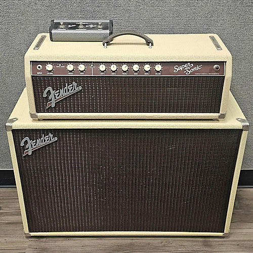 Fender Used Fender Super Sonic 60 W Amp Guitar Stack