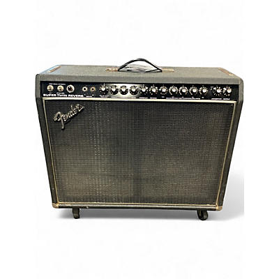 Used Fender Super Twin Reverb Tube Guitar Combo Amp