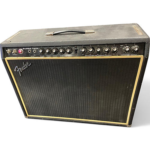 Used Fender Super Twin Tube Guitar Combo Amp
