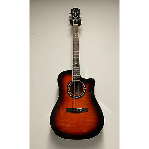 Fender Used Fender T Bucket 300CE 3 Color Sunburst Acoustic Electric Guitar 3 Color Sunburst