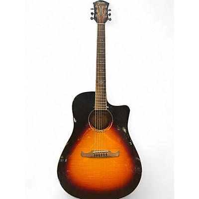 Used Fender T Bucket 300CE 3 Color Sunburst Acoustic Electric Guitar