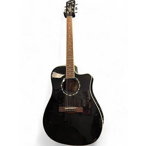 Fender Used Fender T Bucket 300CE Black Acoustic Electric Guitar Black