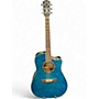 Used Fender T Bucket 300CE Blue Acoustic Electric Guitar Blue