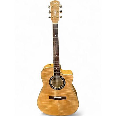 Used Fender  T Bucket 400CE  Flame Natural  Acoustic Electric Guitar