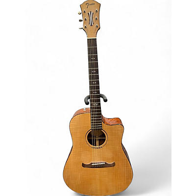 Fender Used Fender T Bucket 400CE Natural Acoustic Electric Guitar