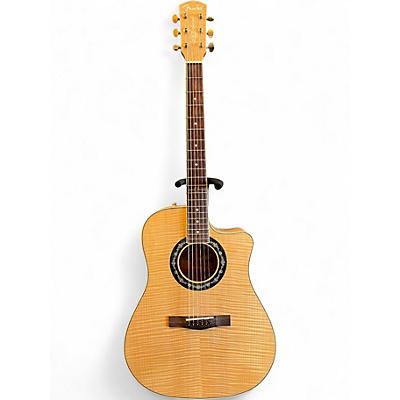 Used Fender T Bucket 400CE Natural Acoustic Electric Guitar