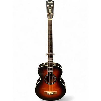 Used Fender T Bucket Bass E 3 Tone Sunburst Acoustic Bass Guitar
