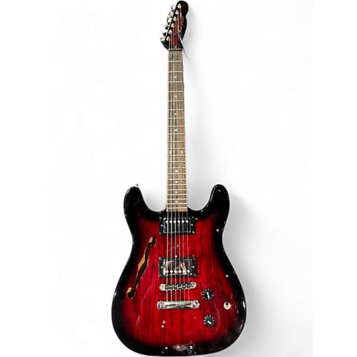 Used Fender TC-90 RED SUNBURST Hollow Body Electric Guitar RED SUNBURST