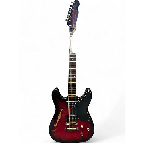 Fender Used Fender TC90 Dark Cherry Burst Hollow Body Electric Guitar Dark Cherry Burst