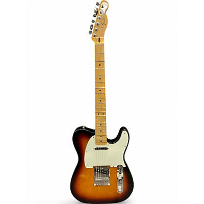 Used Fender TELECASTER 3 Color Sunburst Solid Body Electric Guitar