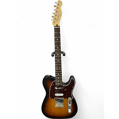 Used Fender TELECASTER 3 Tone Sunburst Solid Body Electric Guitar