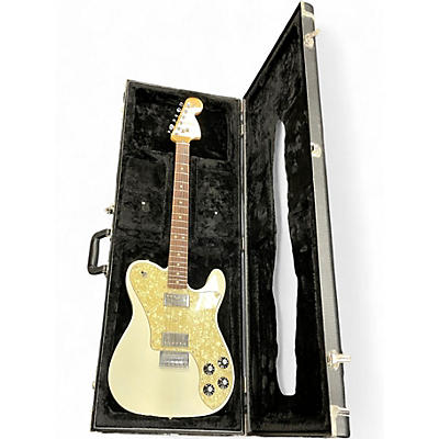 Used Fender TELECASTER DELUXE CHRIS SHIFLETT Arctic White Solid Body Electric Guitar