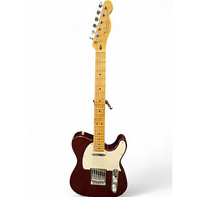 Used Fender TELECASTER Maroon Solid Body Electric Guitar