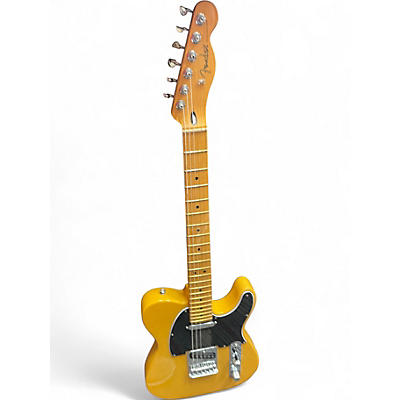 Used Fender TELECASTER PLAYER II CHAMBERED YELLOW Solid Body Electric Guitar
