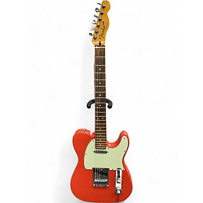 Used Fender TELECASTER PLAYER PLUS FIESTA RED Solid Body Electric Guitar