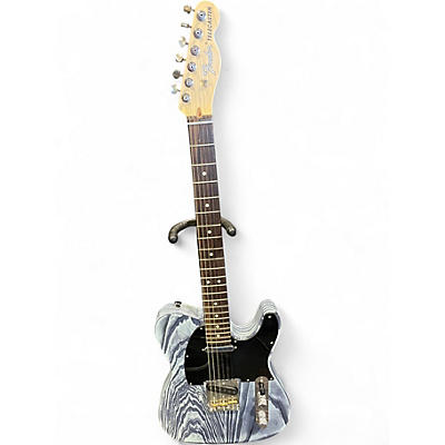 Used Fender TELECASTER SANDBLASTED BLUE Solid Body Electric Guitar