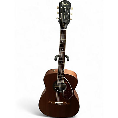 Used Fender TIM ARMSTRING DELUXE NATURAL Acoustic Electric Guitar