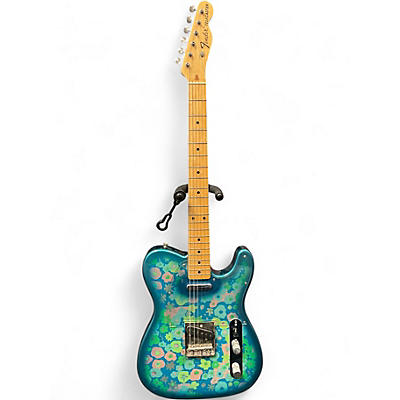 Used Fender TL 69 Paisley Blue Solid Body Electric Guitar