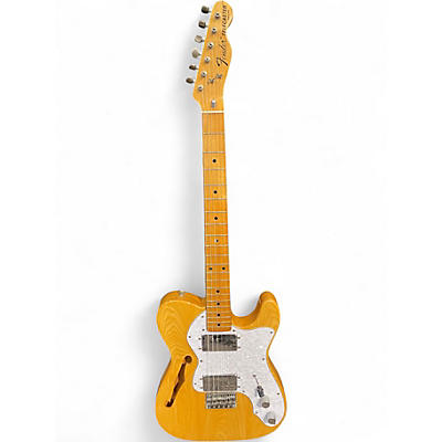 Used Fender TN-72 THINLINE TELECASTER Natural Hollow Body Electric Guitar