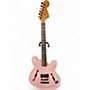 Used Fender TOM DELONG STARCASTER Shell Pink Hollow Body Electric Guitar Shell Pink