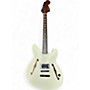 Used Fender TOM DELONGE STARCASTER  Olympic White Hollow Body Electric Guitar Olympic White