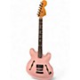 Used Fender TOM DELONGE STARCASTER SATIN SHELL PINK Hollow Body Electric Guitar SATIN SHELL PINK