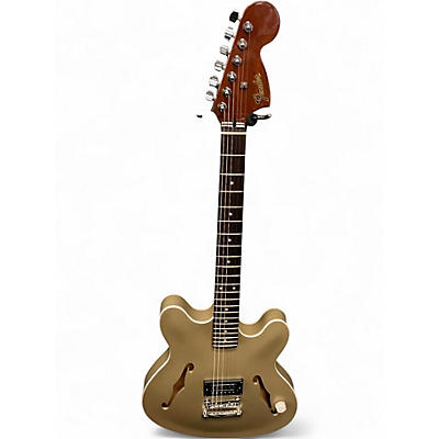 Used Fender TOM DELONGE STARCASTER SHORELINE GOLD Hollow Body Electric Guitar