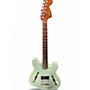 Used Fender TOM DELONGE STARCASTER Surf Green Hollow Body Electric Guitar Surf Green