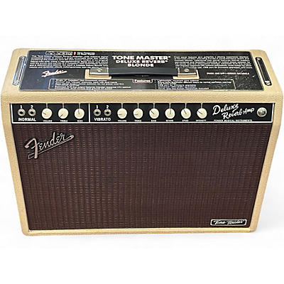 Used Fender TONE MASTER DELUXE REVERB BLONDE Guitar Combo Amp