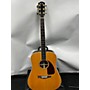 Used Fender Used Fender TPD2RW Custom Shop Dreadnought Natural Acoustic Electric Guitar Natural