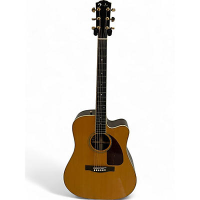 Fender Used Fender TPDCE-1 Trad Pro Dreadnought Natural Acoustic Electric Guitar