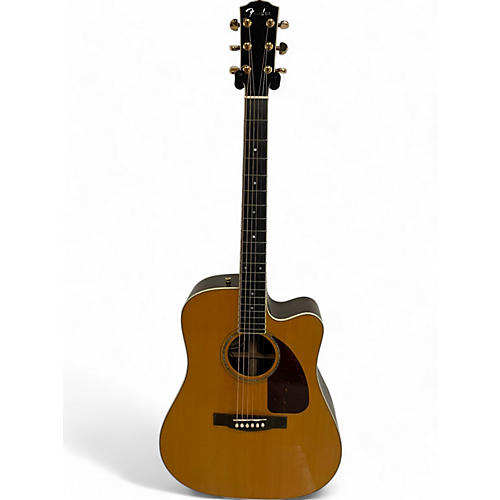 Fender Used Fender TPDCE-1 Trad Pro Dreadnought Natural Acoustic Electric Guitar Natural