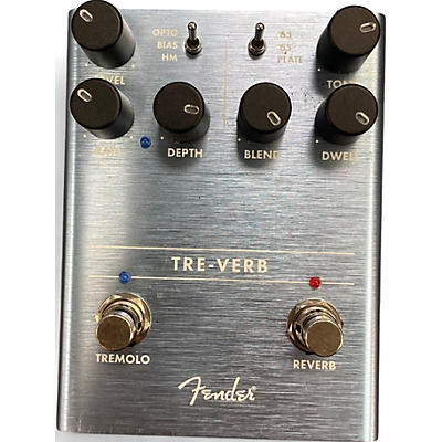 Used Fender TRE-VERB Effect Pedal