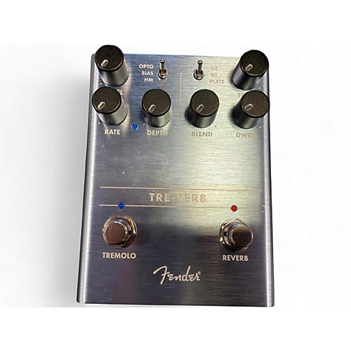 Used Fender TRE-VERB Effect Pedal