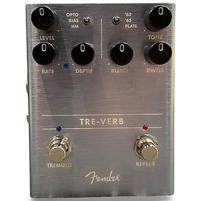Used Fender TREVERB Effect Pedal