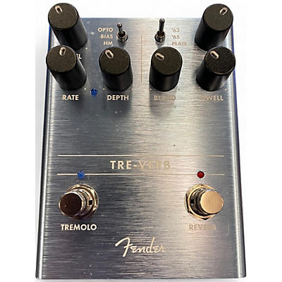 Used Fender TREverb Effect Pedal