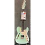 Used Fender Used Fender TWO TONE THINLINE TELECASTER Daphne Blue Hollow Body Electric Guitar Daphne Blue