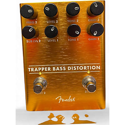 Used Fender Tapper Bass Distortion Bass Effect Pedal