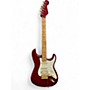 Used Fender Tash Sultana Stratocaster transparent cherry Solid Body Electric Guitar transparent cherry