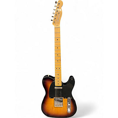 Used Fender Telecaster Custom 3 Tone Sunburst Solid Body Electric Guitar