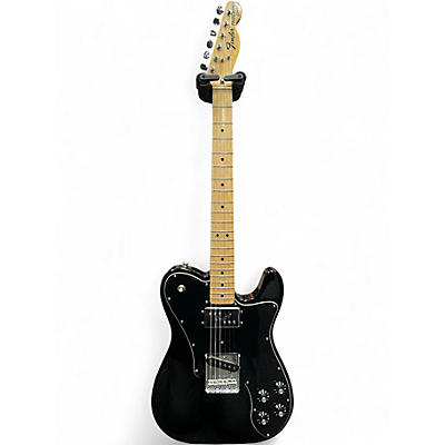 Used Fender Telecaster Custom Black Solid Body Electric Guitar