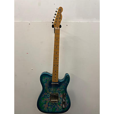 Fender Used Fender Telecaster TL-69 Blue Floral Paisley Solid Body Electric Guitar