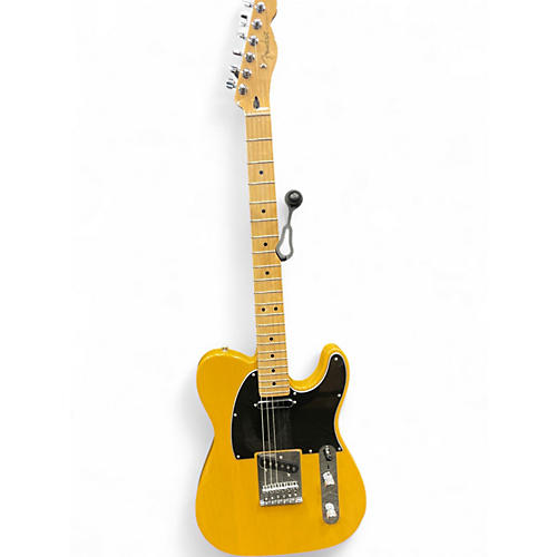 Used Fender Telecaster  Yellow Solid Body Electric Guitar Yellow