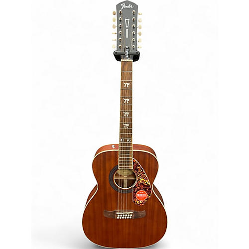 Used Fender Tim Armstrong Hellcat 12 Mahogany 12 String Acoustic Electric Guitar Mahogany