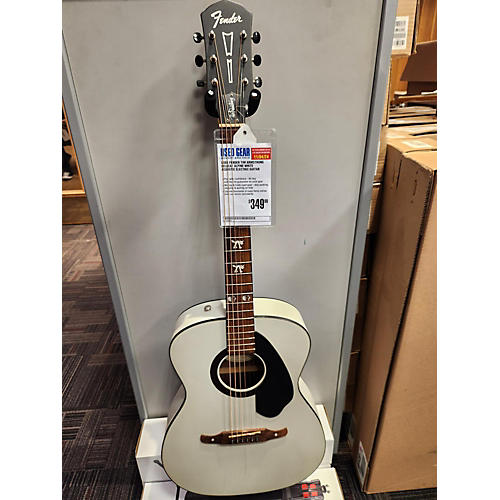 Fender Used Fender Tim Armstrong Hellcat Alpine White Acoustic Electric Guitar Alpine White