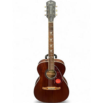 Used Fender Tim Armstrong Hellcat Antique Natural Acoustic Electric Guitar