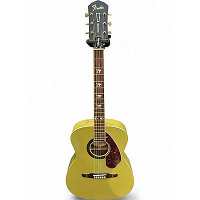 Used Fender  Tim Armstrong Hellcat Honor Green Acoustic Electric Guitar