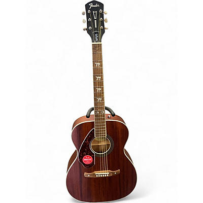 Used Fender Tim Armstrong Hellcat Left Handed BROWN Acoustic Electric Guitar